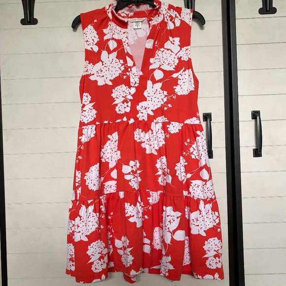 Mahi Gold Lauren Dress Summer Silhouette in Poppy Small - Picture 2 of 9